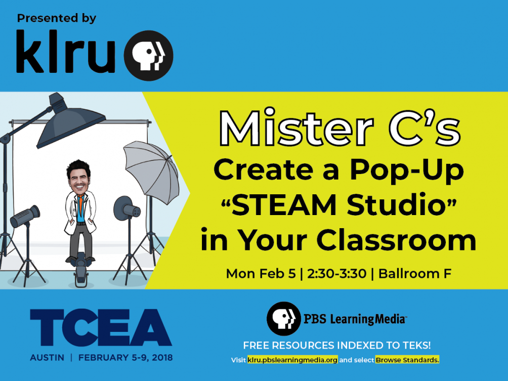Mister C's Create a pop up STEAM Studio Presentation